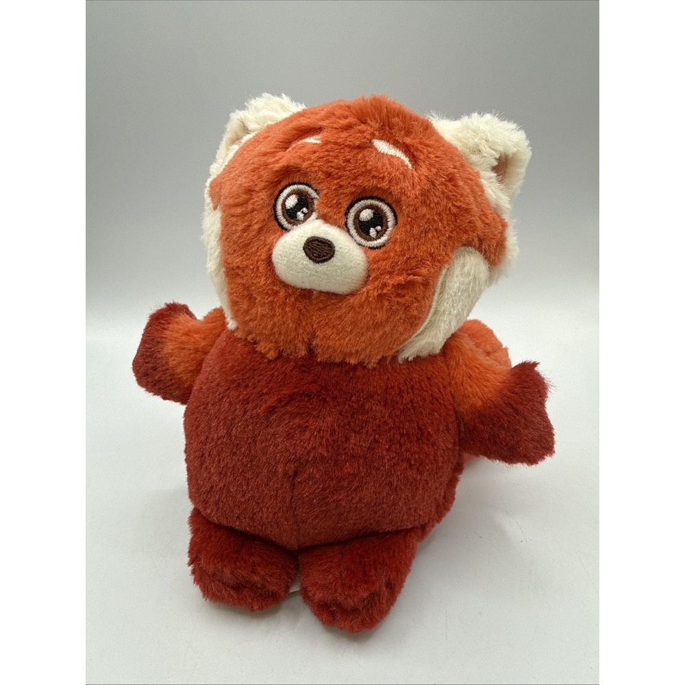 Disney Turning Red Mei Plush Red Panda 8" Stuffed Animal Toy Pixar‎